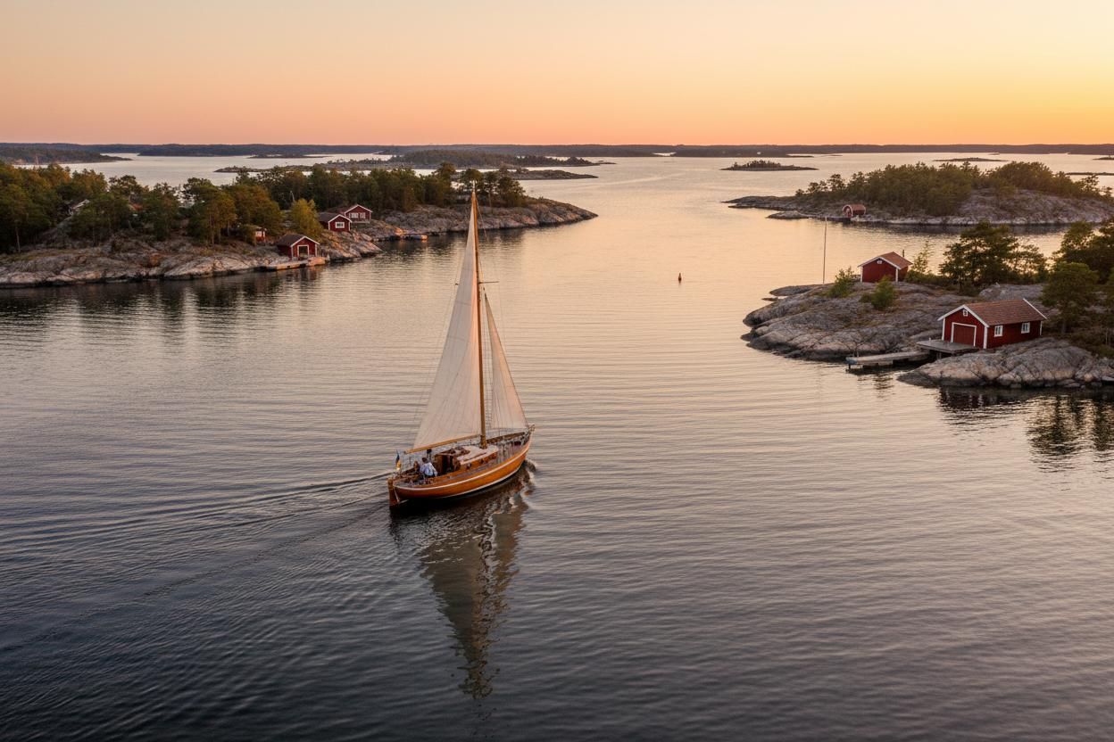 Finnish Southern Archipelago sailing and islands