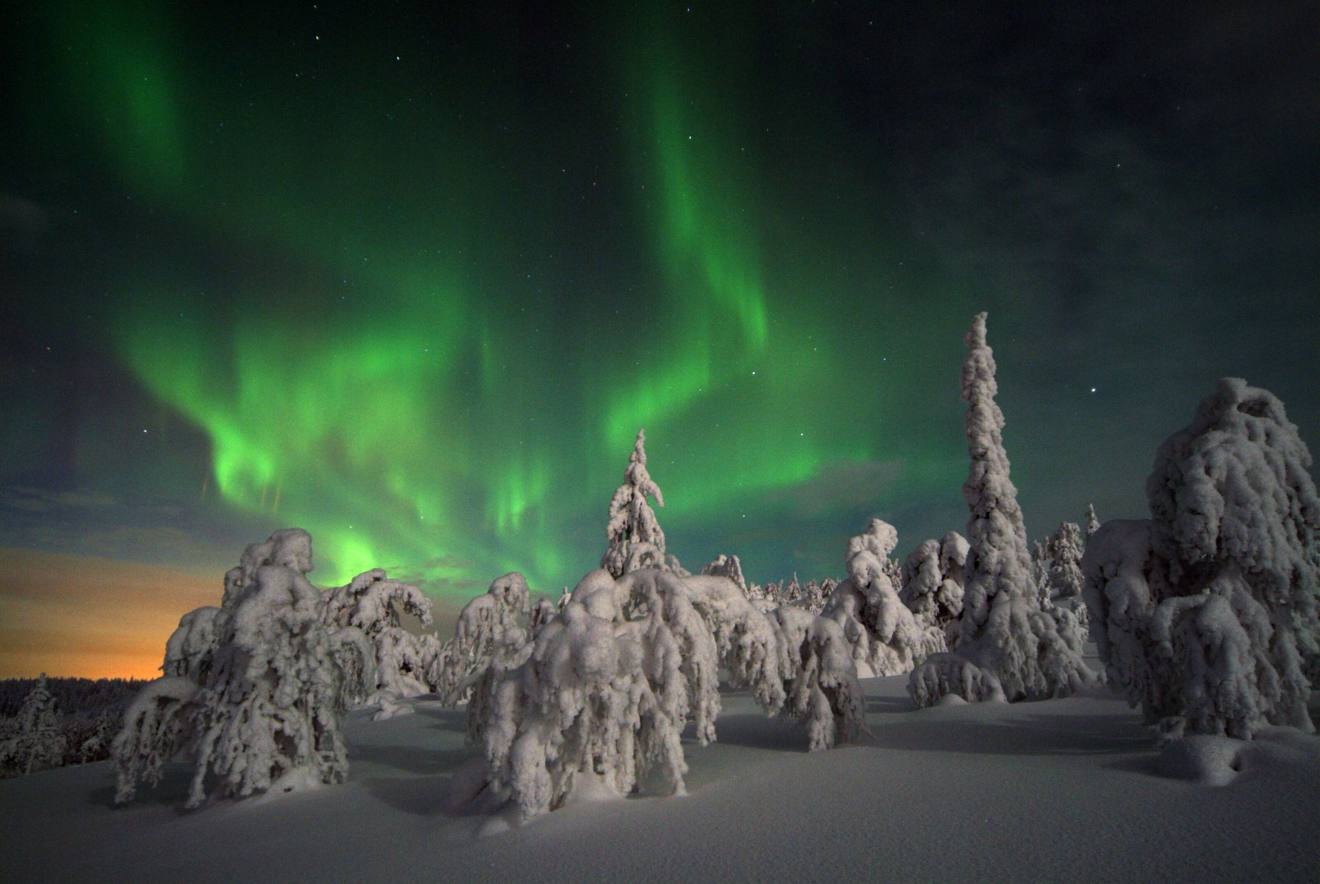 Syöte National Park, southernmost fell in Finland