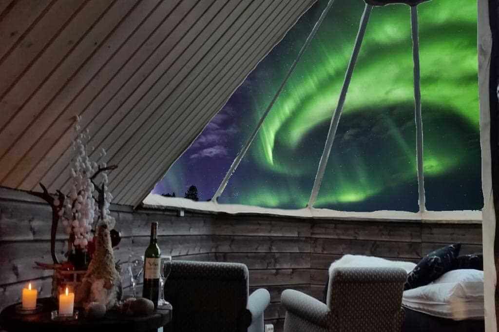 Glass igloo