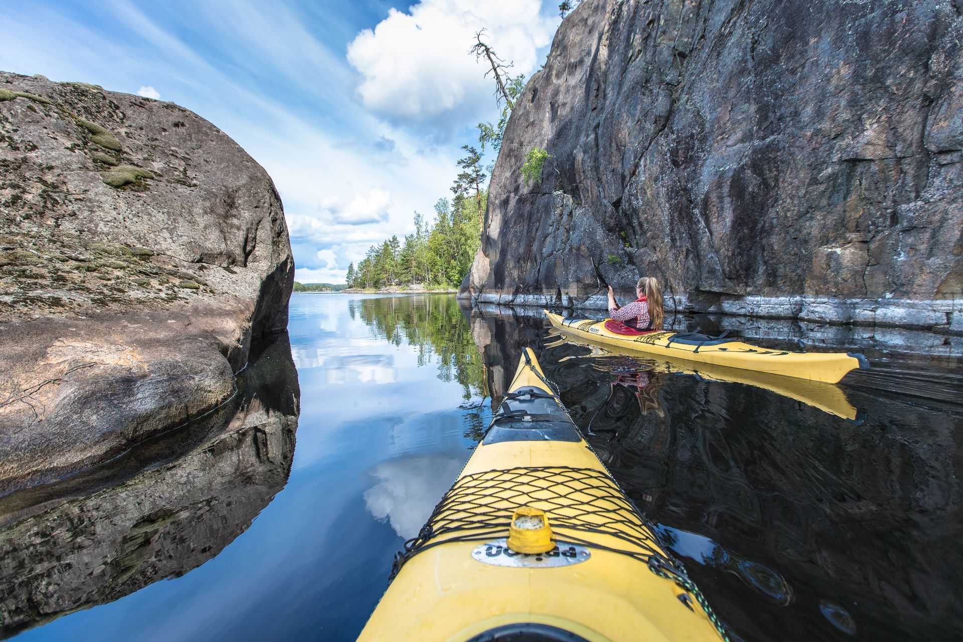 Kayaking Lake Saimaa, Eastern Finnish Lapland