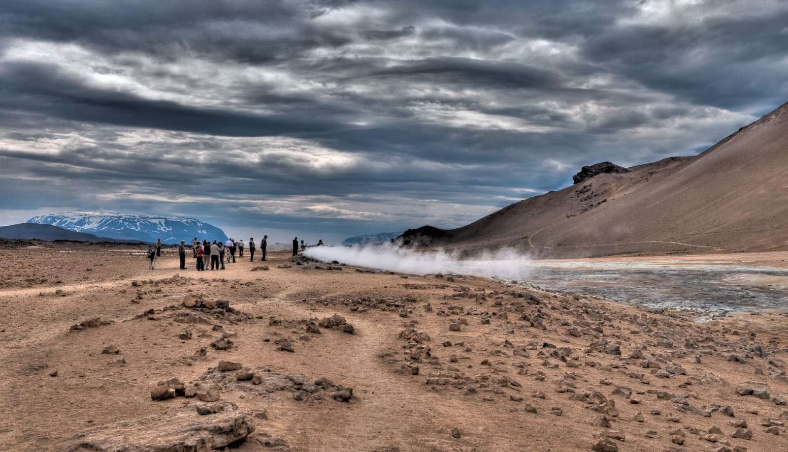 The Hverir geothermal field in north Iceland
