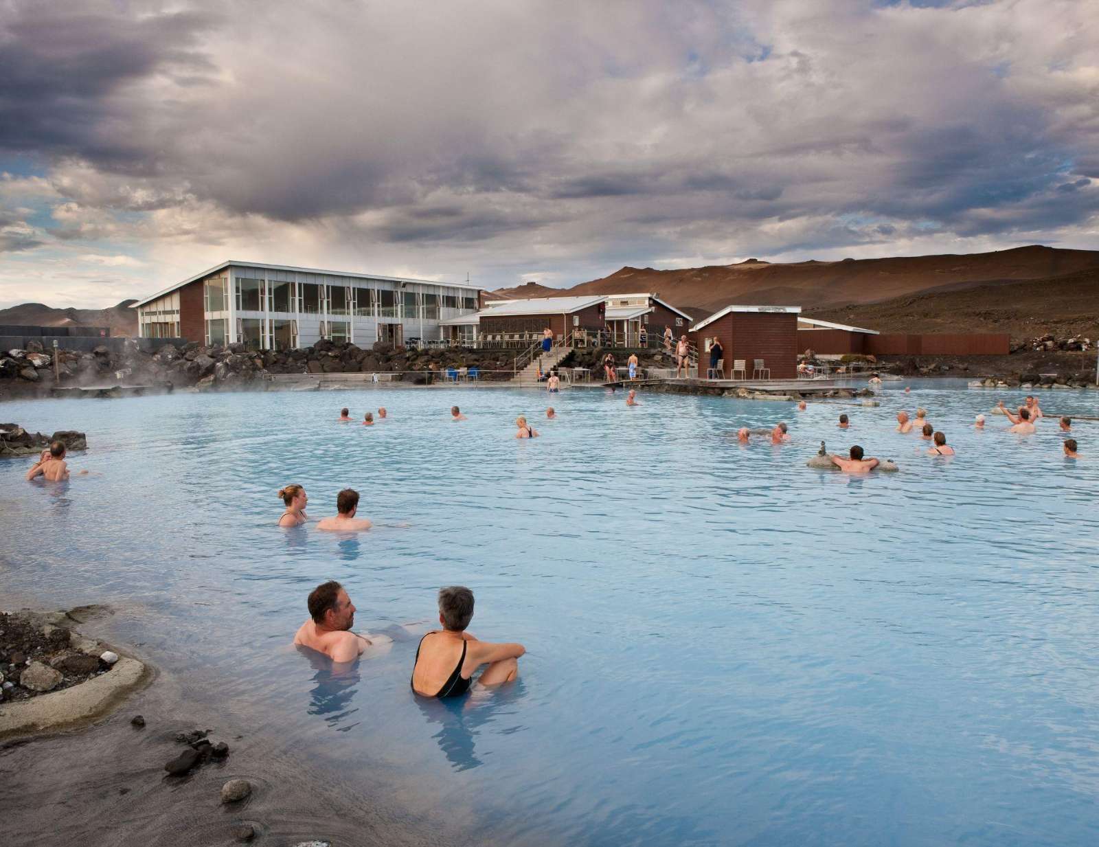 Geothermal baths at Mývatn, Iceland