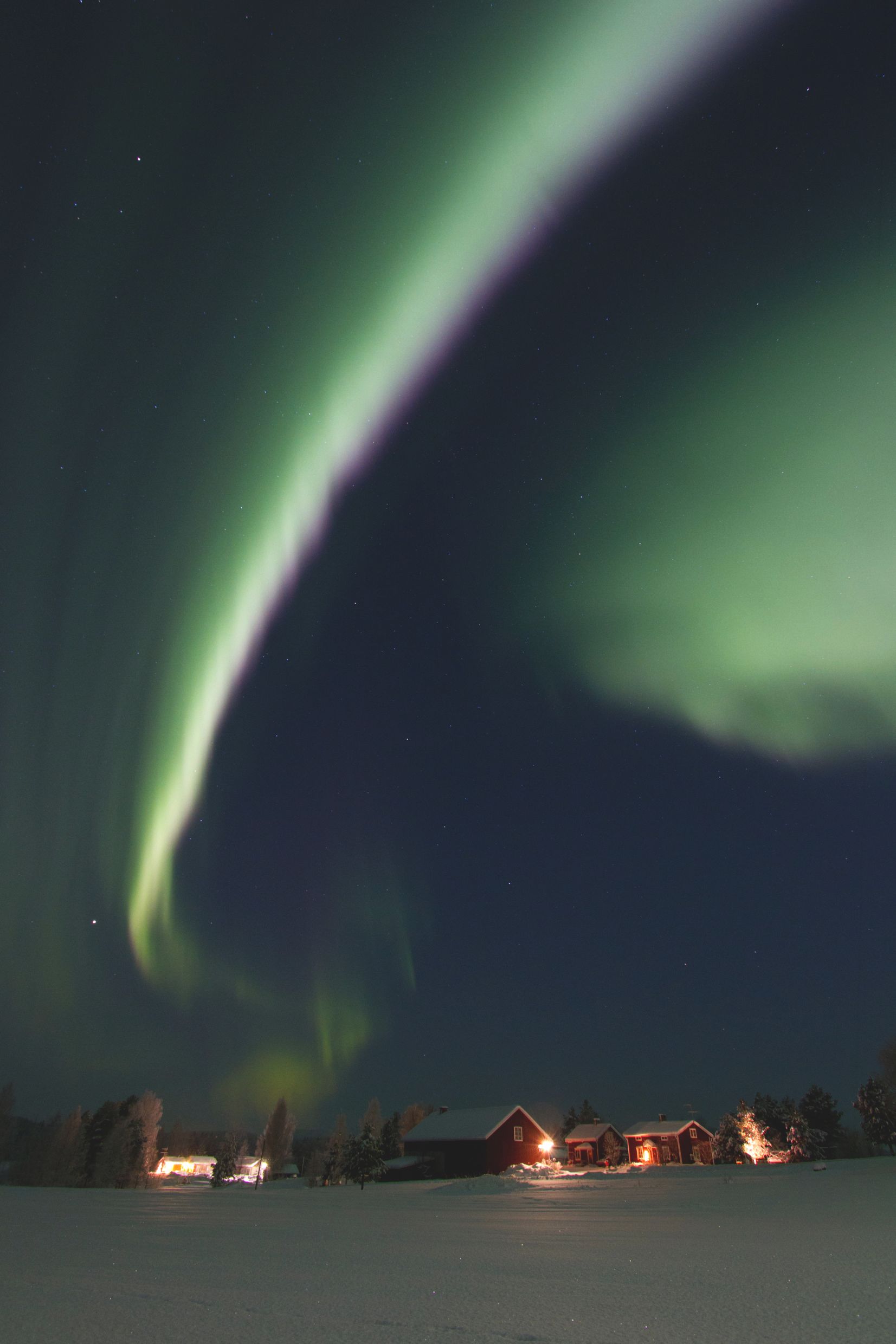 Swedish Lapland aurora